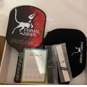 2! NEW Pickle ball bundle!! 2 paddles primal birds and CITHERO paddles unused